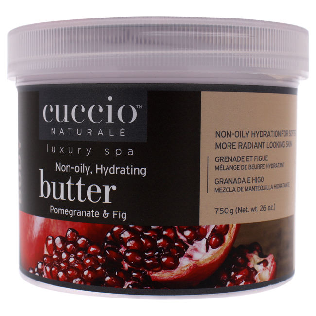 Picture of Cuccio I0098796 26 oz Luxury Spa Non-Oily Hydrating Butter - Pomegranate & Fig