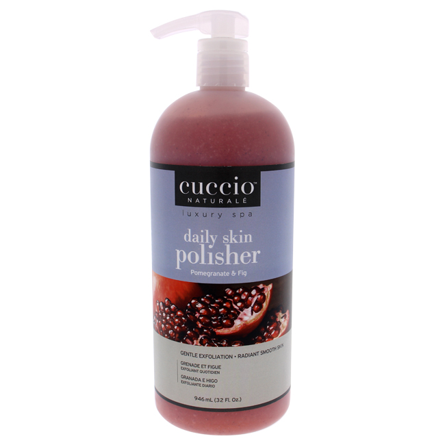 Picture of Cuccio I0098648 32 oz Luxury Spa Daily Skin Polisher - Pomegranate & Fig