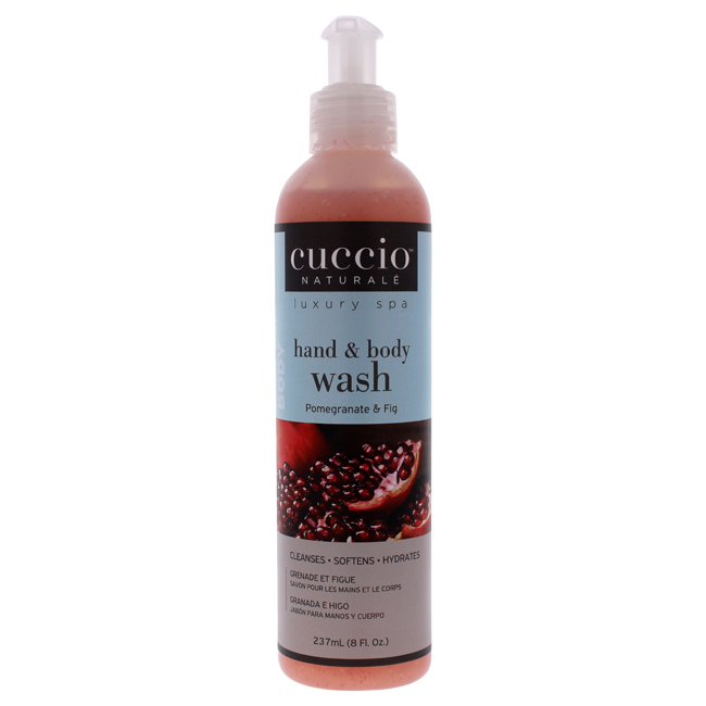 Picture of Cuccio I0098640 8 oz Hand & Body Wash - Pomegranate & Fig