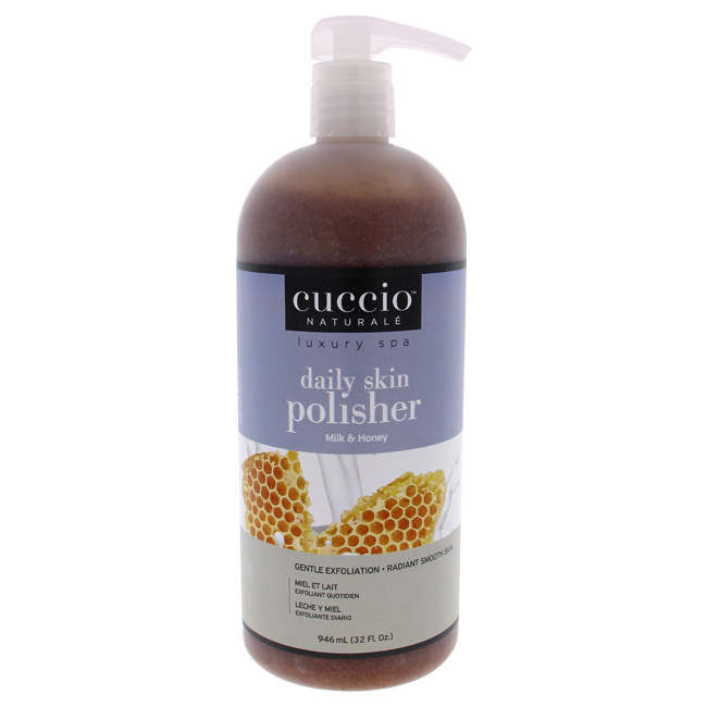 Picture of Cuccio I0098647 32 oz Luxury Spa Daily Skin Polisher - Milk & Honey