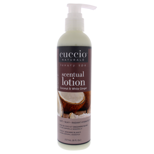 Picture of Cuccio I0098714 8 oz Scentual Lotion - Coconut & White Ginger