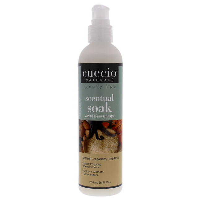Picture of Cuccio I0098639 8 oz Scentual Soak - Vanilla Bean & Sugar