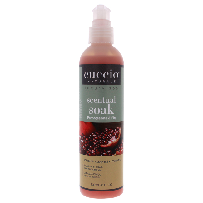 Picture of Cuccio I0098637 8 oz Scentual Soak - Pomegranate & Fig
