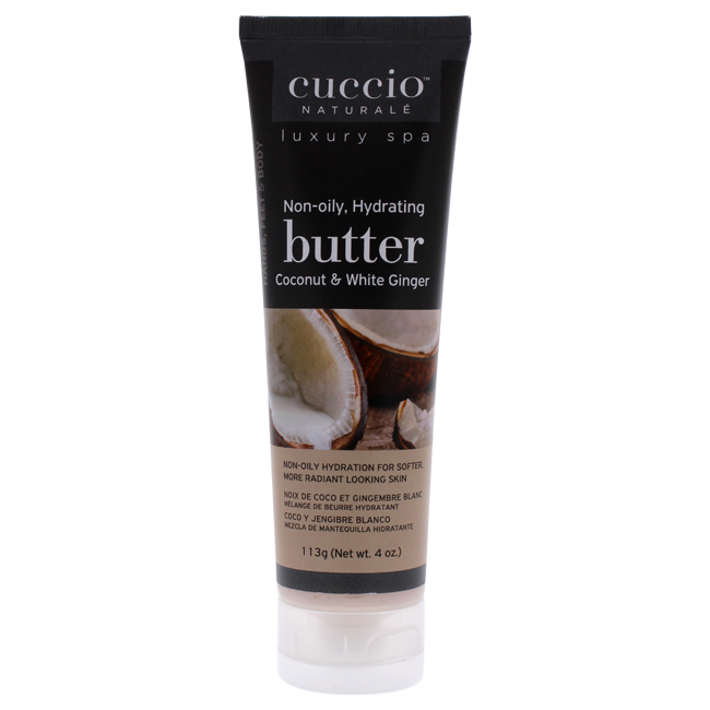 Picture of Cuccio I0098716 4 oz Hydrating Butter Scrub - Coconut & White Ginger