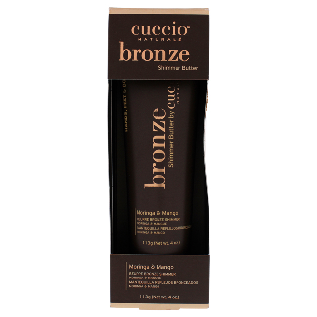 Picture of Cuccio I0098786 4 oz Bronze Shimmer Butter Scrub - Moringa & Mango