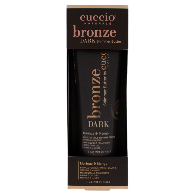 Picture of Cuccio I0098787 4 oz Bronze Dark Shimmer Butter Scrub - Moringa & Mango