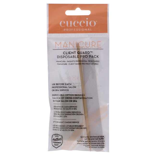 Picture of Cuccio I0099313 3 oz Manicure Client Guard Disposable Pro Pack