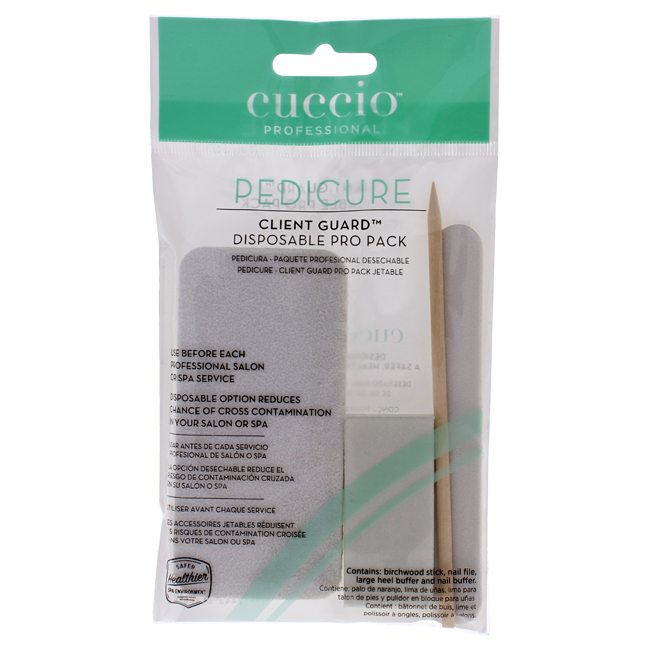 Picture of Cuccio I0099314 4 oz Pedicure Client Guard Disposable Pro Pack