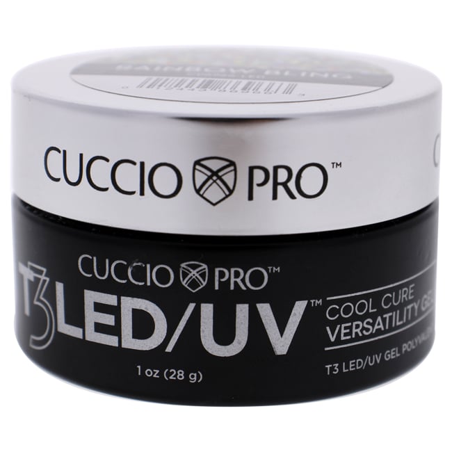 I0099138 1 oz T3 Cool Cure Versatility Gel, Rainbow Bling