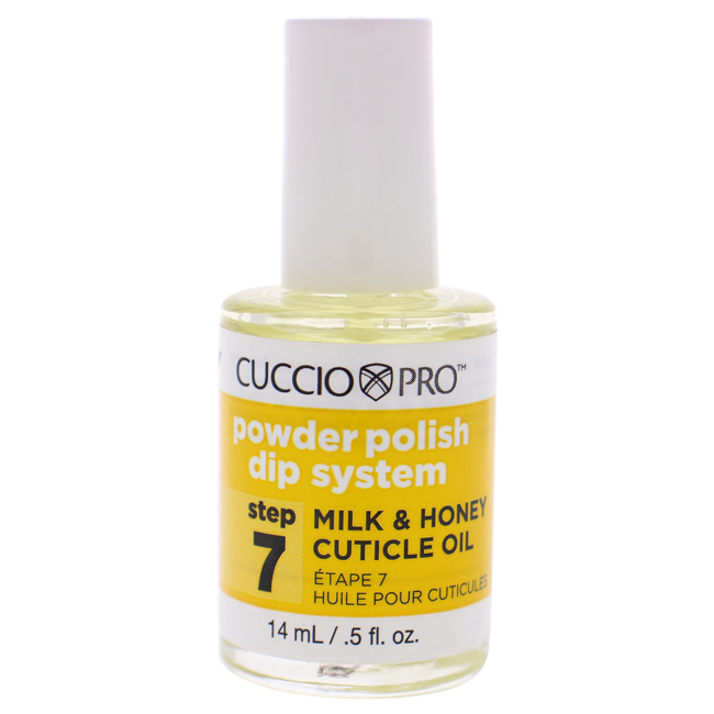 Picture of Cuccio I0098680 Pro Powder Polish Dip System Milk & Honey Cuticle Oil for Women - Step 7