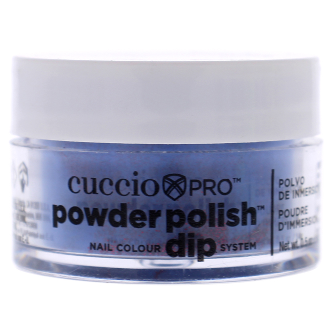 I0097939 0.5 oz Pro Powder Polish Dip System Nail Colour, Purple With Red Glitter