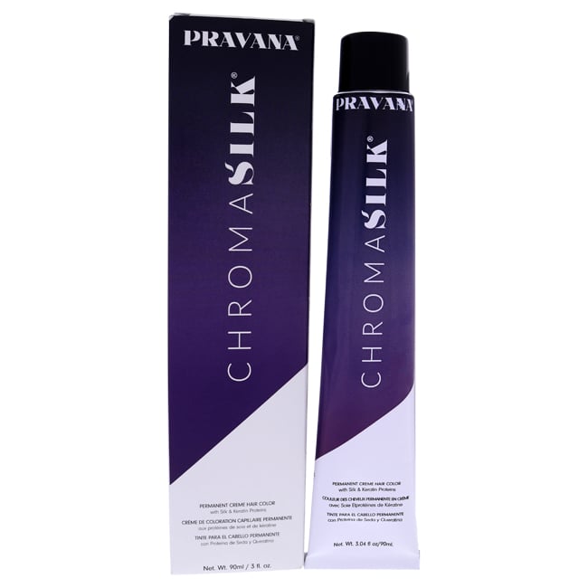 Picture of Pravana I0105044 3 oz ChromaSilk Creme Hair Color, 5.5 Light Mahogany Brown