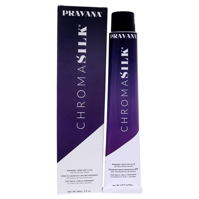 Picture of Pravana I0105045 3 oz ChromaSilk Creme Hair Color, 6.5 Dark Mahogany Blonde