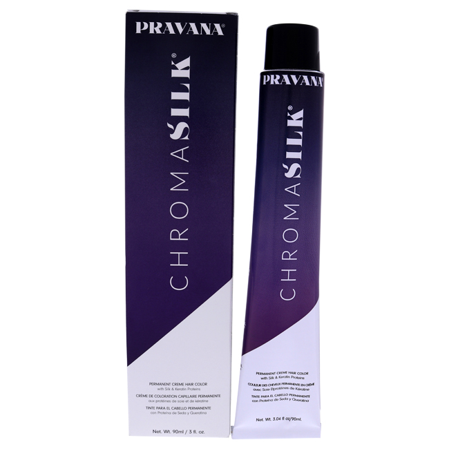 Picture of Pravana I0105061 3 oz ChromaSilk Creme Hair Color, 4.45 Copper Mahogany Brown