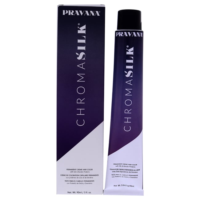 Picture of Pravana I0105062 3 oz ChromaSilk Creme Hair Color, 5.45 Light Copper Mahogany Brown
