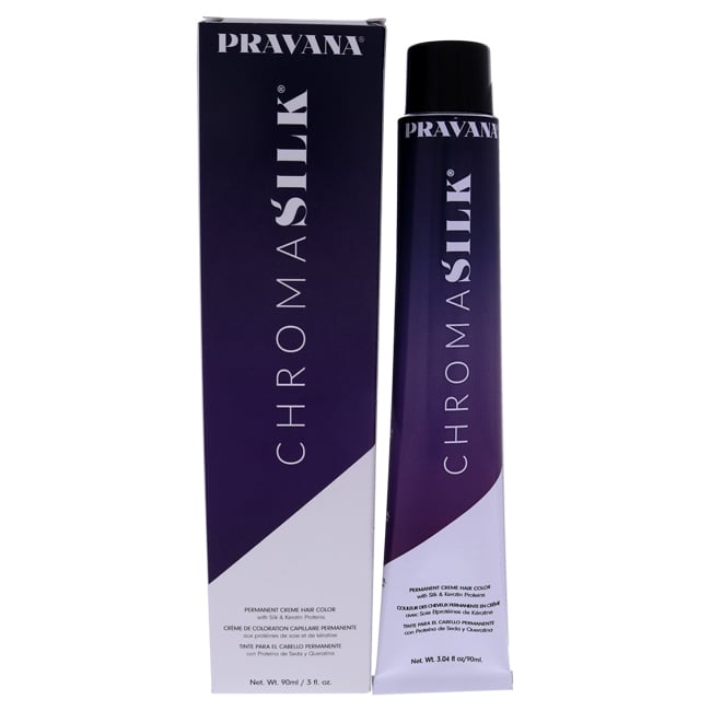 Picture of Pravana I0105047 3 oz 4.37 ChromaSilk Creme Hair Color, Golden Violet Brown