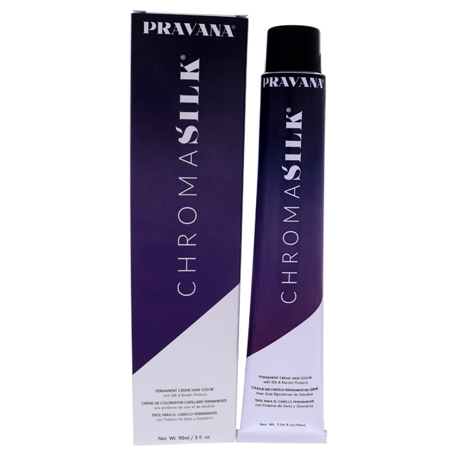 Picture of Pravana I0105041 3 oz ChromaSilk Creme Hair Color, 8.7 Light Violet Blonde