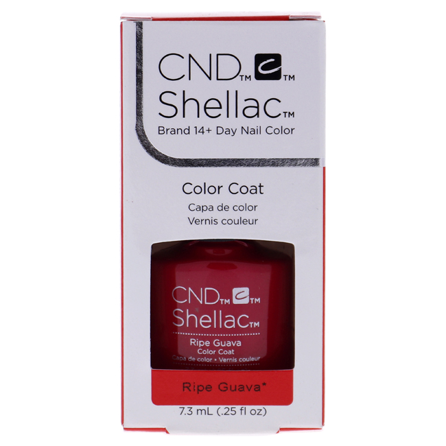 Picture of CND I0103686 0.25 oz Shellac Nail Color for Women, Ripe Gauva