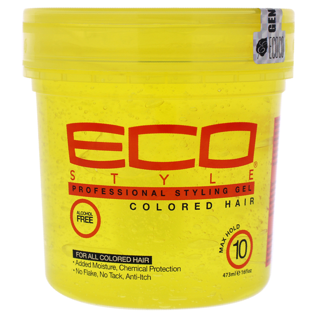 Picture of Ecoco I0107734 16 oz Colored Hair for Unisex Eco Style Gel