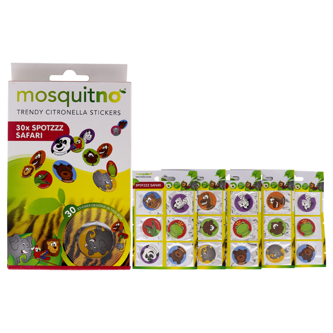 Picture of Mosquitno I0103664 Spotz Safari Stickers for Kids - 5 Piece