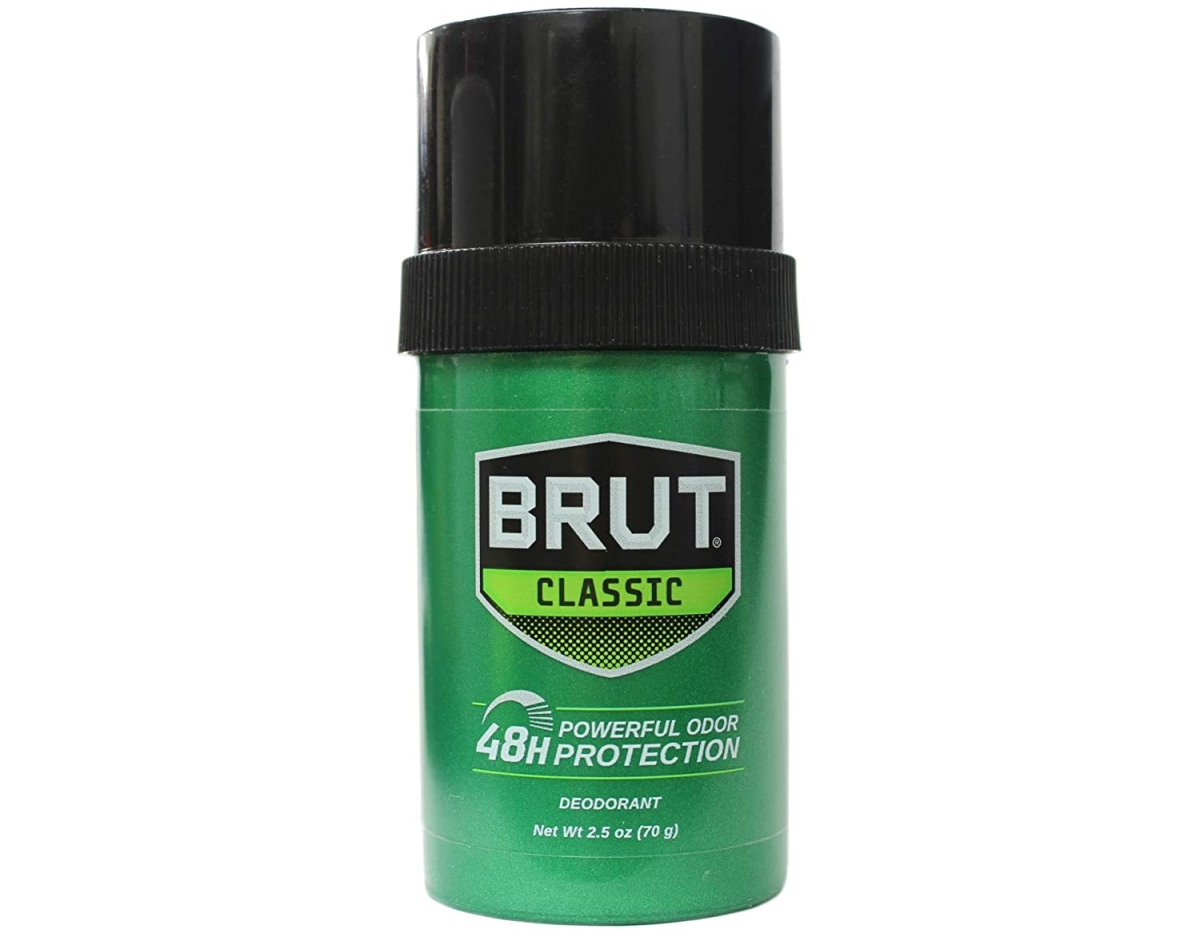 K0001308 Brut Deodorant Stick for Men - 2.5 oz - Pack of 6