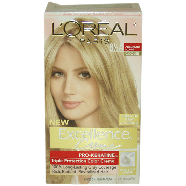 Picture of LOreal Paris K0001156 Excellence Creme Pro - Keratine Cooler - 1 Application Hair Color for Unisex&#44; 8.5A Champagne Blonde - Pack of 6