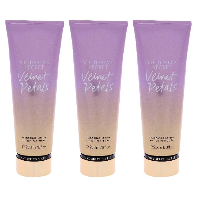Picture of Victorias Secret K0001099 Velvet Petals Fragrance Body Lotion for Women - 8 oz - Pack of 3