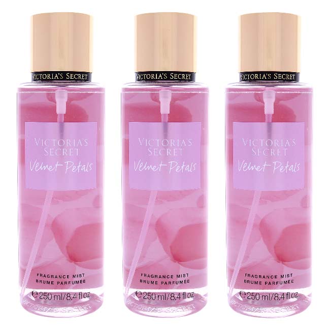 Picture of Victorias Secret K0001133 Velvet Petals for Women - 8.4 oz Fragrance Mist - Pack of 3