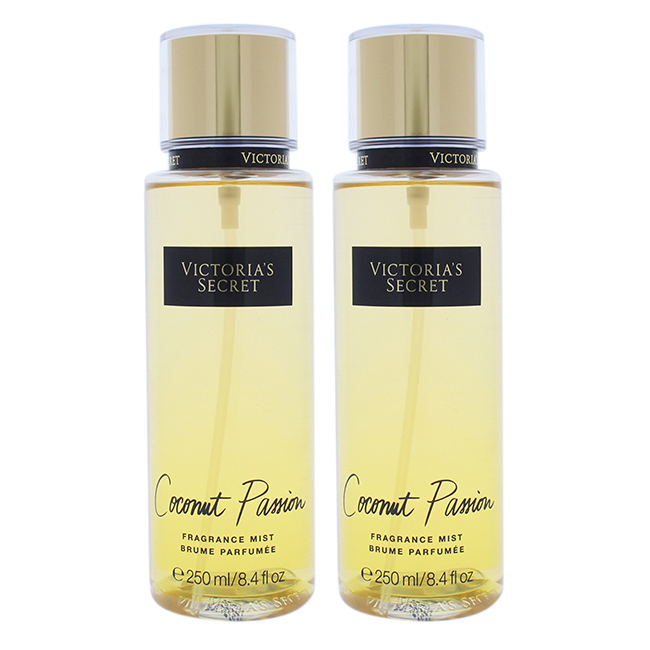 K0002053 Coconut Passion Fragrance Mist for Women - 8.4 oz - Pack of 2 -  Victorias Secret