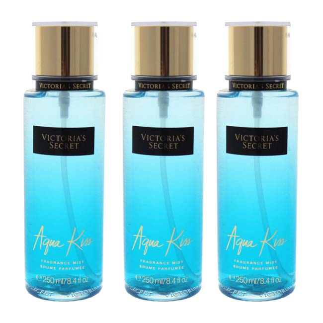 Picture of Victorias Secret K0001111 8.4 oz Women Aqua Kiss Fragrance Mist - Pack of 3