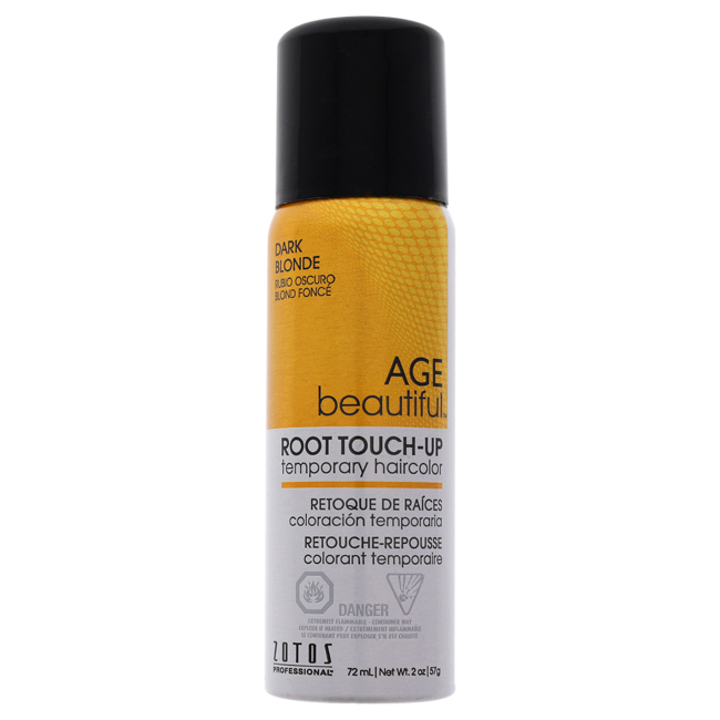 Picture of AGEbeautiful I0103497 2 oz Unisex Root Touch Up Temporary Haircolor Spray - Dark Blonde