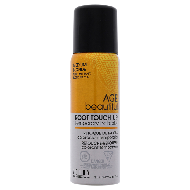 Picture of AGEbeautiful I0103501 2 oz Unisex Root Touch Up Temporary Haircolor Spray - Medium Blonde