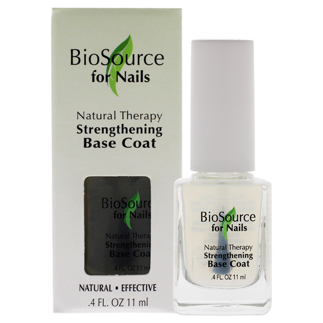 Picture of BioSource I0109775 0.4 oz Women Natural Therapy Strengthening Base Coat Nail Treatment