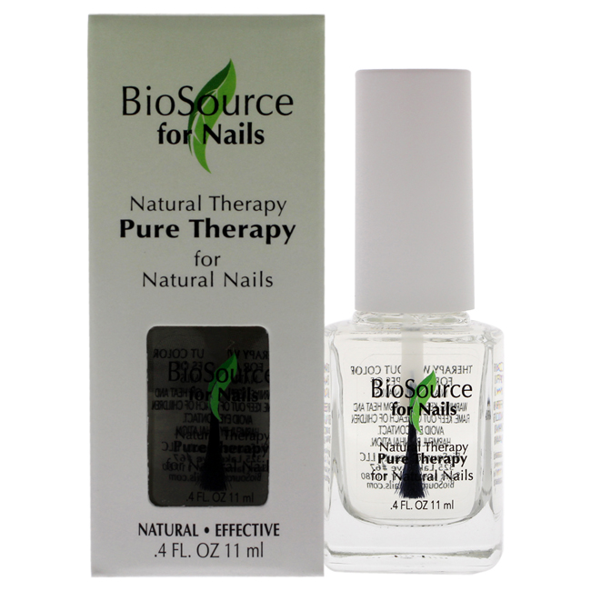 Picture of BioSource I0109773 0.4 oz Women Natural Therapy Pure Therapy Nail Treatment