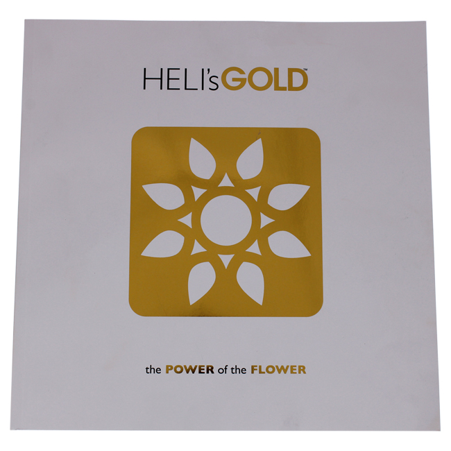 Picture of Helis Gold I0100699 Unisex the Power of the Flower Brochure - Large