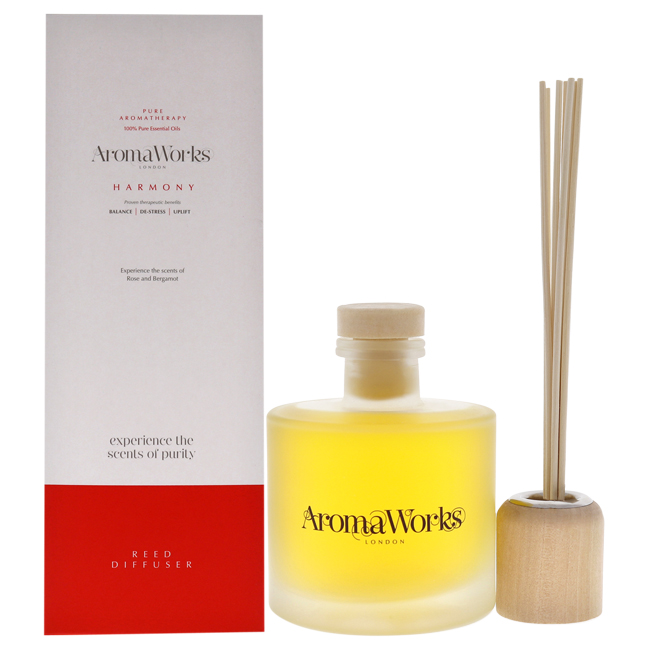 Picture of Aromaworks I0113597 6.76 oz Harmony Reed Diffuser for Unisex