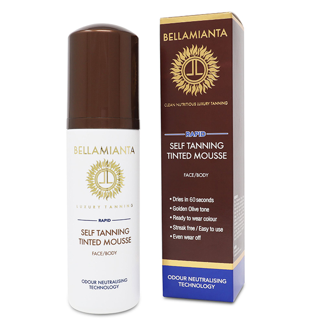 Picture of Bellamianta I0110302 5.07 oz Self-Tanning Tinted Rapid Bronzer Mousse for Women
