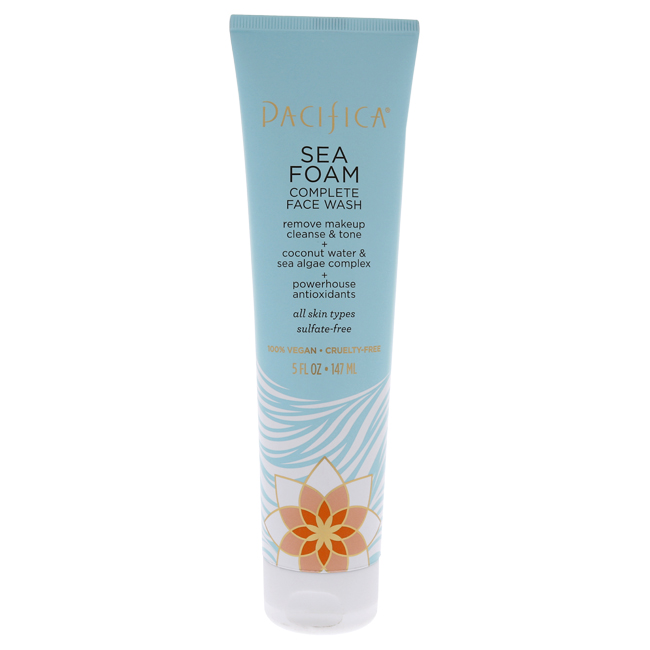Picture of Pacifica I0115311 5 oz Sea Foam Complete Face Wash Cleanser for Unisex