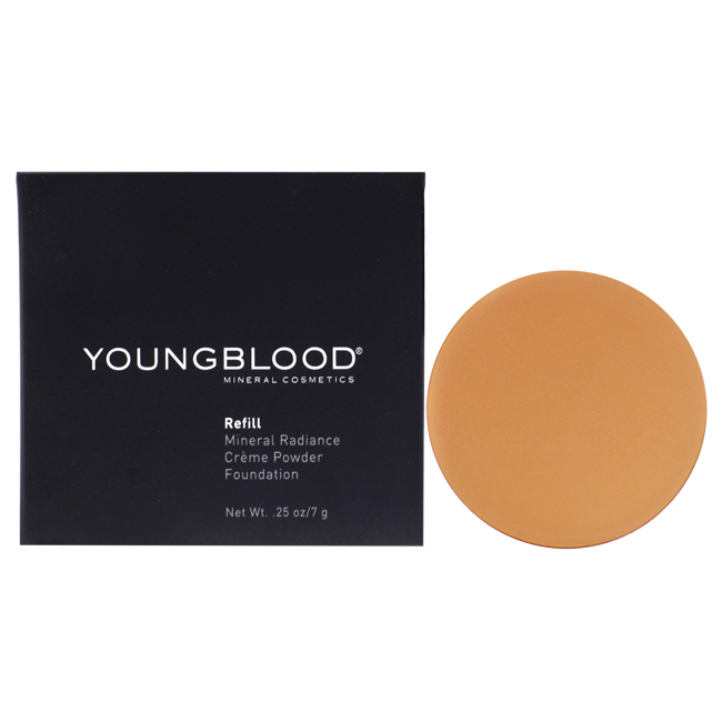 Picture of Youngblood I0115415 0.25 oz Mineral Radiance Refill Creme Powder Foundation for Women, Tawnee