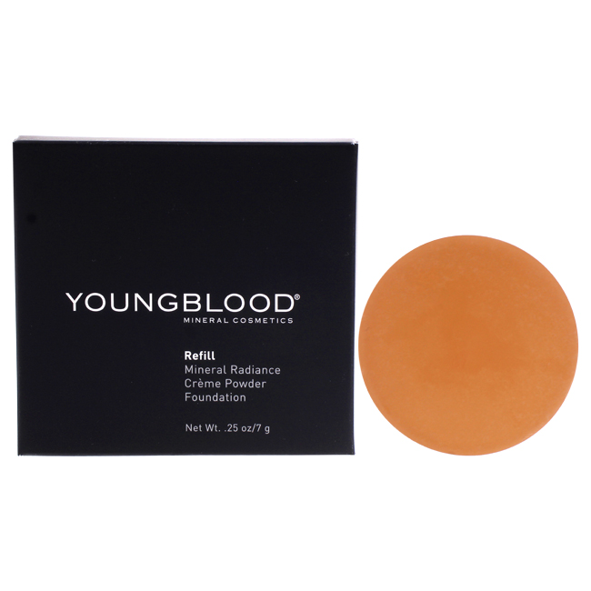 Picture of Youngblood I0115416 0.25 oz Mineral Radiance Refill Creme Powder Foundation for Women, Toffee