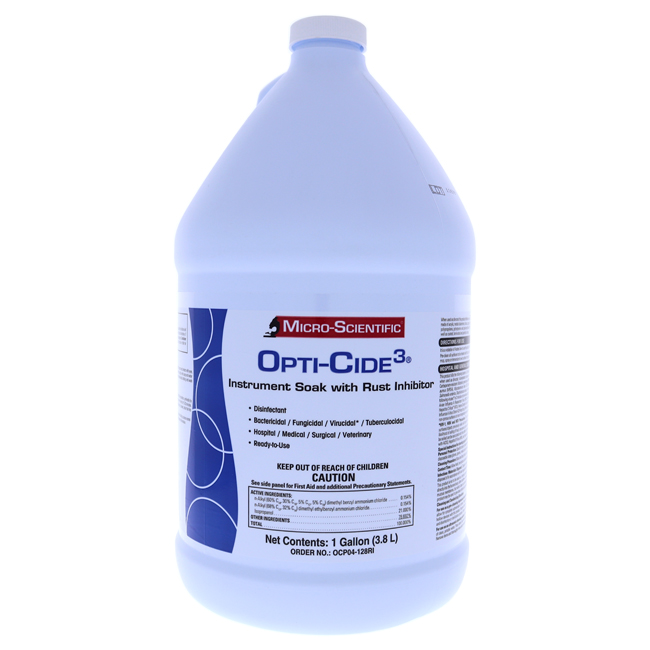 Picture of Micro-Scientific I0107308 1 gal Opti-Cide Disinfectant Cleaner for Unisex