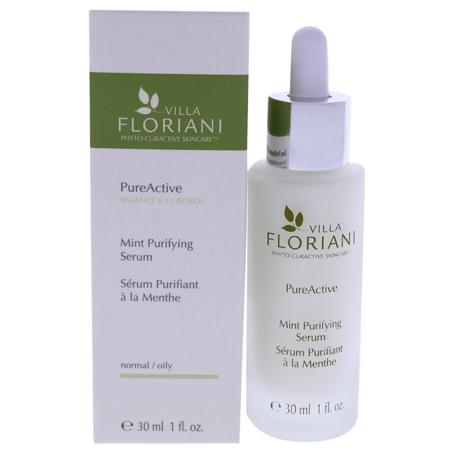 Picture of Villa Floriani I0107017 1 oz PureActive Purifying Serum for Unisex, Mint