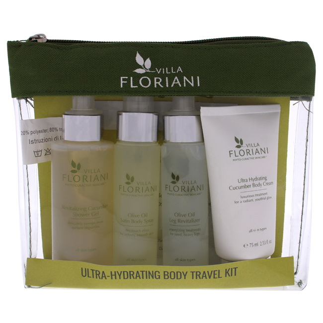 Picture of Villa Floriani I0109331 5 Piece Ultra-Hydrating Body Travel Kit for Unisex
