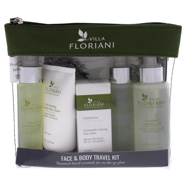 Picture of Villa Floriani I0109333 5 Piece Face & Body Travel Kit for Womens