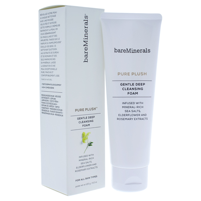 Picture of BareMinerals U-SC-5293 4.2 oz Pure Plush Gentle Deep Cleansing Foam for Unisex
