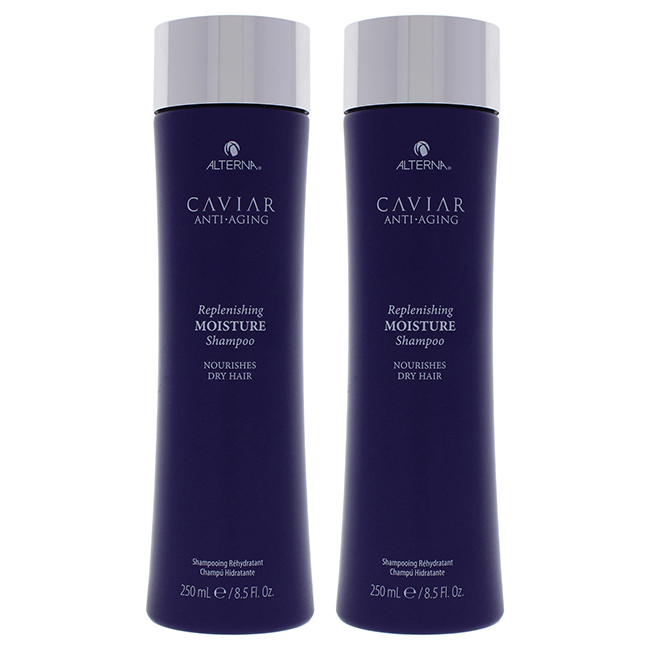 Picture of Alterna K0003223 8.5 oz Caviar Anti Aging Replenishing Moisture Shampoo for Unisex, Pack of 2