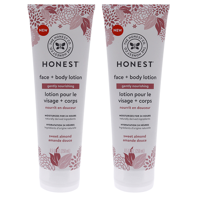 Picture of Honest K0003291 8.5 oz Gently Nourishing Face Plus Body Lotion for Kids&#44; Sweet Almond - Pack of 2