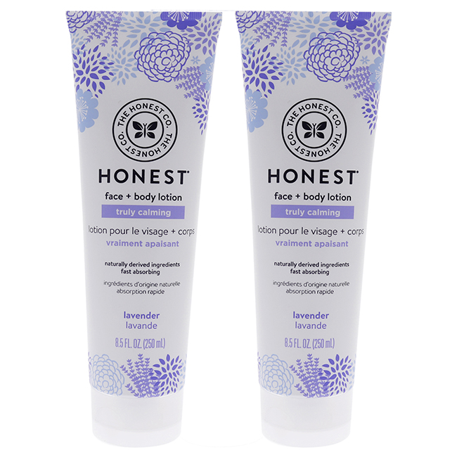 Picture of Honest K0003295 8.5 oz Truly Calming Face Plus Body Lotion for Kids&#44; Lavender - Pack of 2