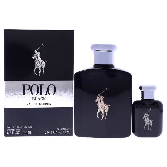 Picture of Ralph Lauren I0114276 Polo Black Gift Set for Men - 2 Piece