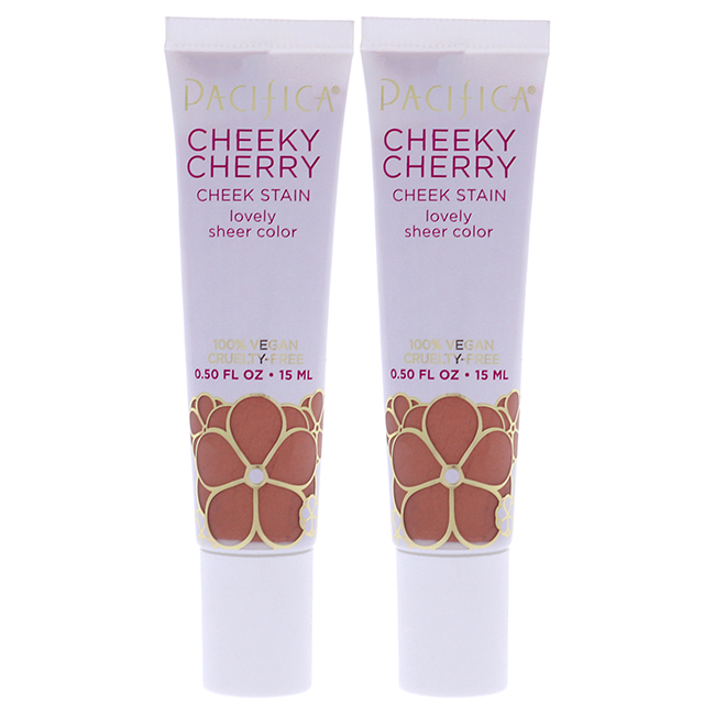 Picture of Pacifica K0003361 0.50 oz Cheeky Cherry Cheek Stain Blush for Women - Sweet Cherry - Pack of 2